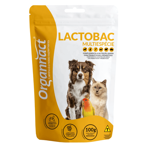Suplemento Lactobac Multiespécie em 100g Suplemento Lactobac Multiespécie em 100g