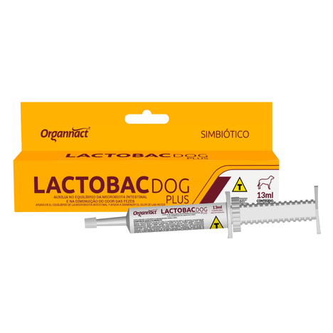 Suplemento Lactobac Dog Plus em 13ml