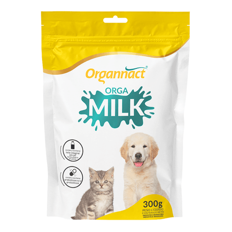 Suplemento Orga Milk para Filhotes de Cães e Gatos com 300 g Suplemento Orga Milk para Filhotes de Cães e Gatos com 300 g