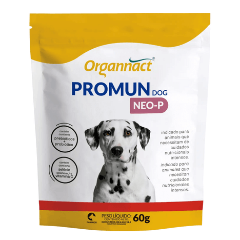 Suplemento Promun Dog Neo-P em 60g Suplemento Promun Dog Neo-P em 60g