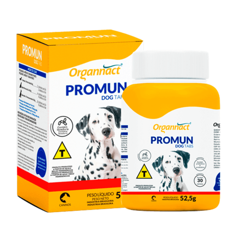 Suplemento Promun Dog para Cães de 52,5 g com 30 Tabletes Suplemento Promun Dog para Cães de 52,5 g com 30 Tabletes