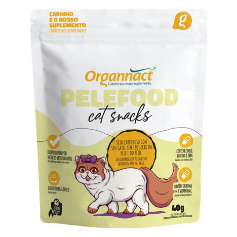 Petisco Pelefood Cat Sticks em 40g Petisco Pelefood Cat Sticks em 40g