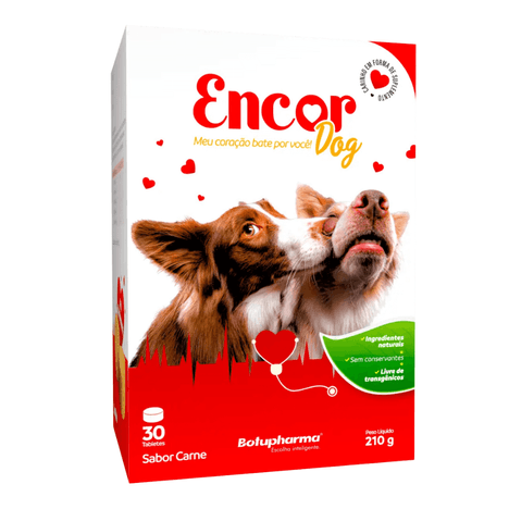 Suplemento Encor Dog com 30 Tabletes
