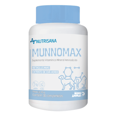 Suplemento Nutrisana Munnomax com 30 Comprimidos Suplemento Nutrisana Munnomax com 30 Comprimidos
