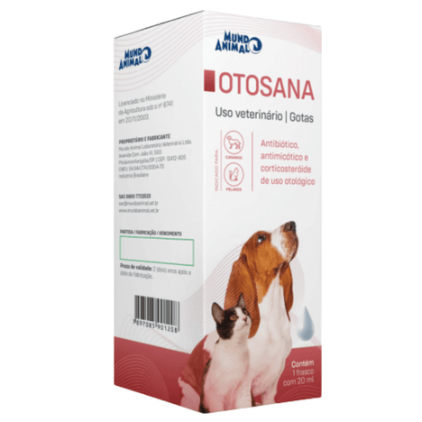 Otosana Solução Otológica em 20ml Otosana Solução Otológica em 20ml