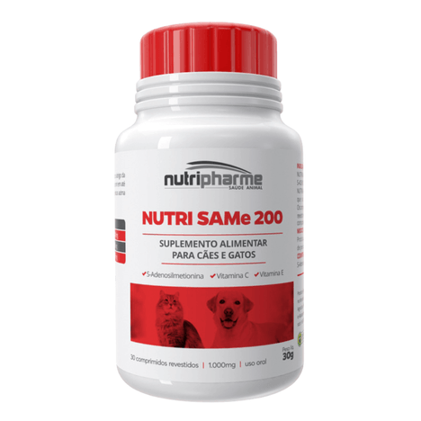Suplemento Nutri Same 200 com 30 Comprimidos Suplemento Nutri Same 200 com 30 Comprimidos