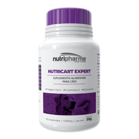 Suplemento Nutricart Expert 1000mg com 30 Comprimidos Suplemento Nutricart Expert 1000mg com 30 Comprimidos