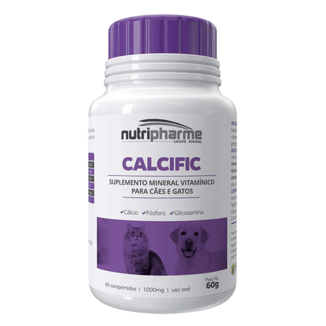 Suplemento Calcific 1000mg com 60 Comprimidos Suplemento Calcific 1000mg com 60 Comprimidos