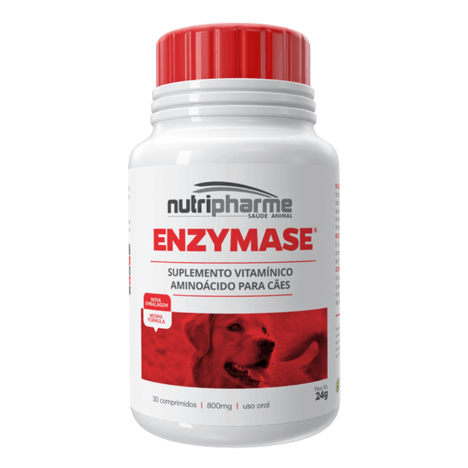 Suplemento Enzymase 800mg com 30 Comprimidos Suplemento Enzymase 800mg com 30 Comprimidos