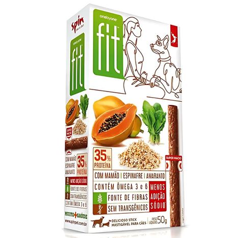 Petisco Gourmet Fit para Cães Mamão, Espinafre e Amaranto 50g Petisco Gourmet Fit para Cães Mamão, Espinafre e Amaranto 50g