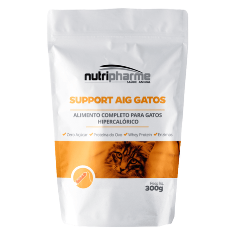 Alimento Completo Supporte Aig Gatos em 300g Alimento Completo Supporte Aig Gatos em 300g