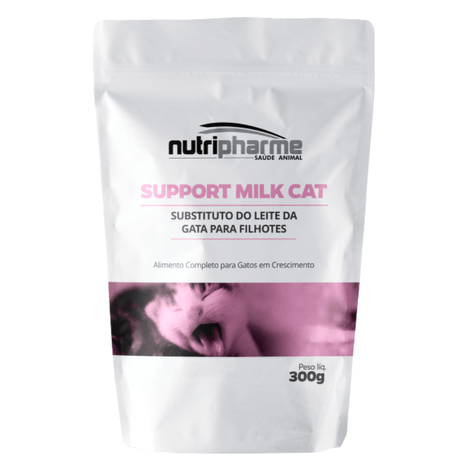 Substituto do Leite Supporte Milk Cat em 300g Substituto do Leite Supporte Milk Cat em 300g
