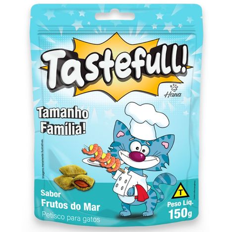 Petisco Hana Tastefull Frutos do Mar para Gatos Adultos 150g Petisco Hana Tastefull Frutos do Mar para Gatos Adultos 150g