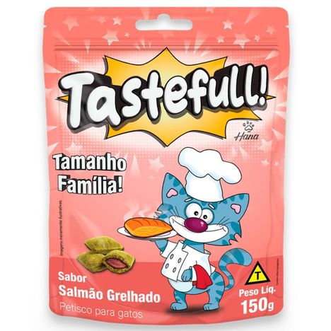 Petisco Hana Tastefull Salmão para Gatos Adultos 150g Petisco Hana Tastefull Salmão para Gatos Adultos 150g