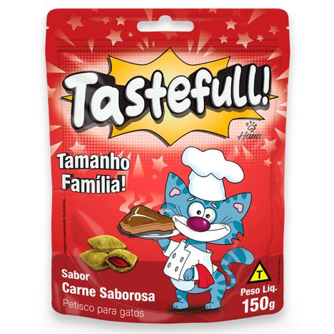 Petisco Hana Tastefull Carne Saborosa para Gatos Adultos 150g Petisco Hana Tastefull Carne Saborosa para Gatos Adultos 150g
