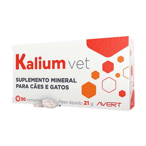 Suplemento Kalium Vet com 30 Comprimidos Suplemento Kalium Vet com 30 Comprimidos