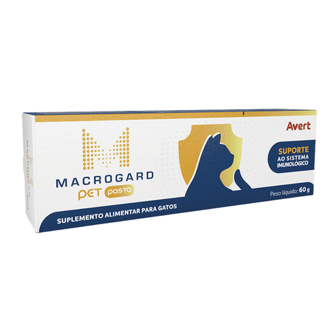 Suplemento Macrogard Pet Pasta Gatos em 60g Suplemento Macrogard Pet Pasta Gatos em 60g