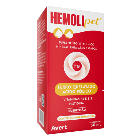 Suplemento HemoliPet em 30ml Suplemento HemoliPet em 30ml