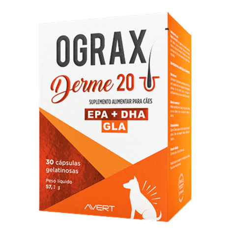 Suplemento Ograx Derme 20 com 30 Cápsulas Suplemento Ograx Derme 20 com 30 Cápsulas