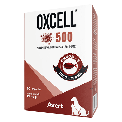Suplemento Oxcell 500 com 30 Cápsulas Suplemento Oxcell 500 com 30 Cápsulas