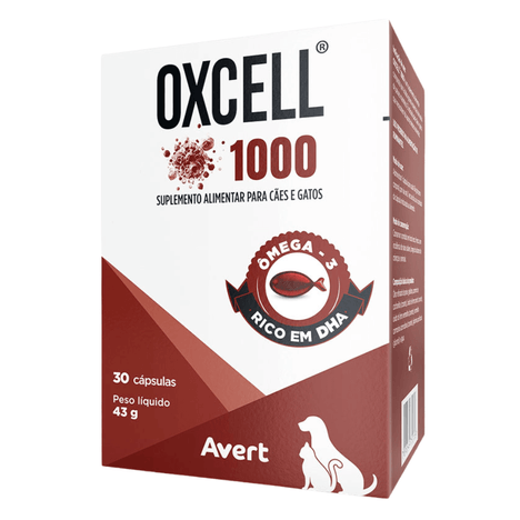 Suplemento Oxcell 1000 com 30 Cápsulas Suplemento Oxcell 1000 com 30 Cápsulas