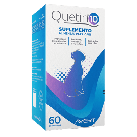 Suplemento Quetin 10 com 60 Comprimidos Suplemento Quetin 10 com 60 Comprimidos