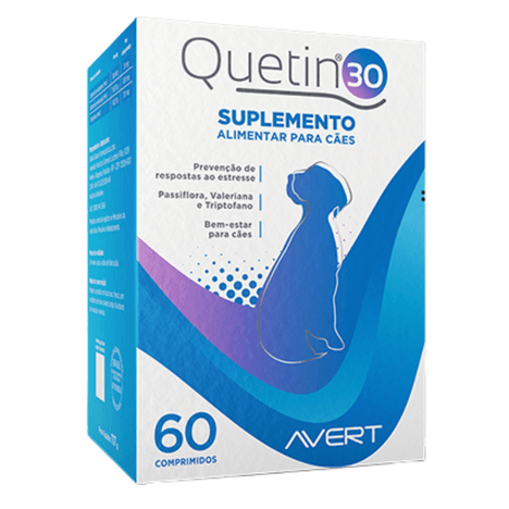 Suplemento Quetin 30 com 60 Comprimidos Suplemento Quetin 30 com 60 Comprimidos