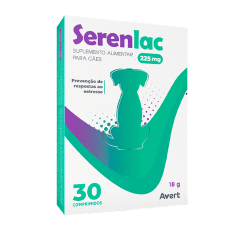 Suplemento Serenlac 225mg com 30 Comprimidos