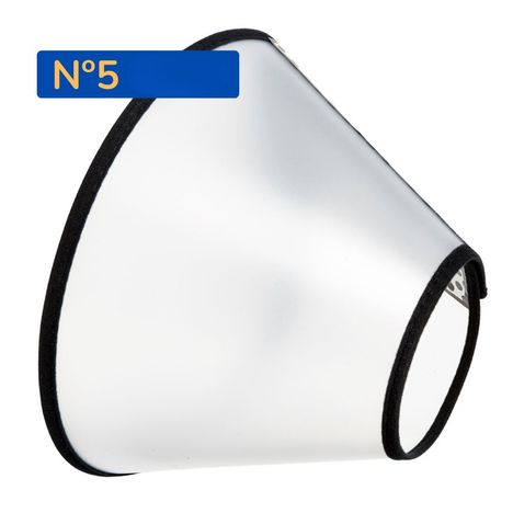 Colar Elizabetano Chalesco para Cães e Gatos - Tamanho 5 Colar Elizabetano Chalesco para Cães e Gatos - Tamanho 5