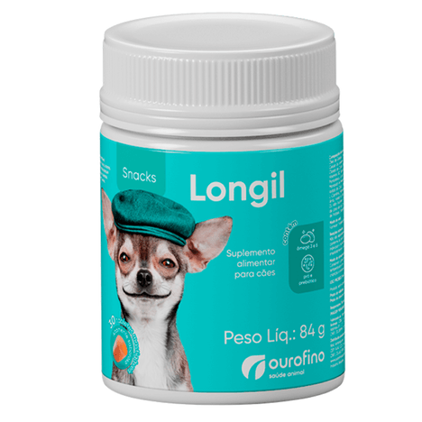 Suplemento Longil Snacks com 30 Tabletes Suplemento Longil Snacks com 30 Tabletes