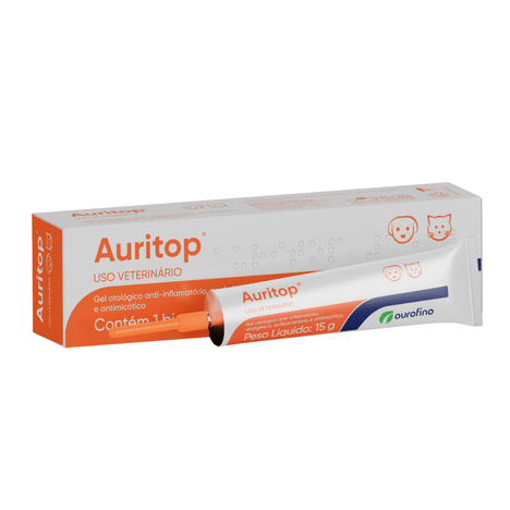 Auritop Gel Otológico em 15g Auritop Gel Otológico em 15g