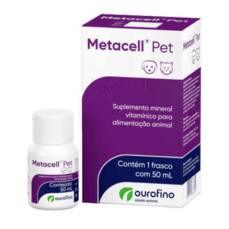 Suplemento Metacell Pet em 50ml Suplemento Metacell Pet em 50ml