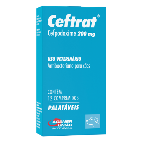 Ceftrat 200mg com 12 Comprimidos Ceftrat 200mg com 12 Comprimidos