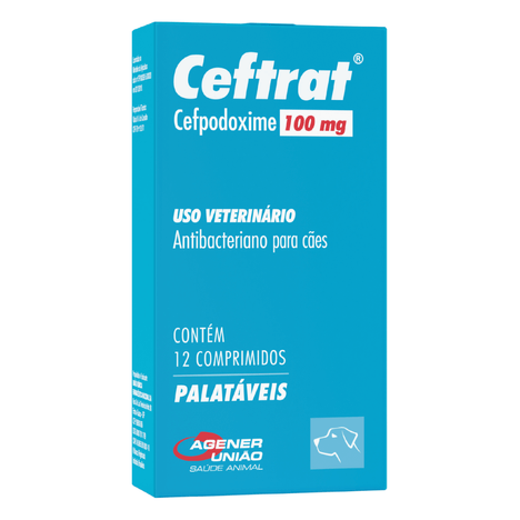 Ceftrat 100mg com 12 Comprimidos Ceftrat 100mg com 12 Comprimidos