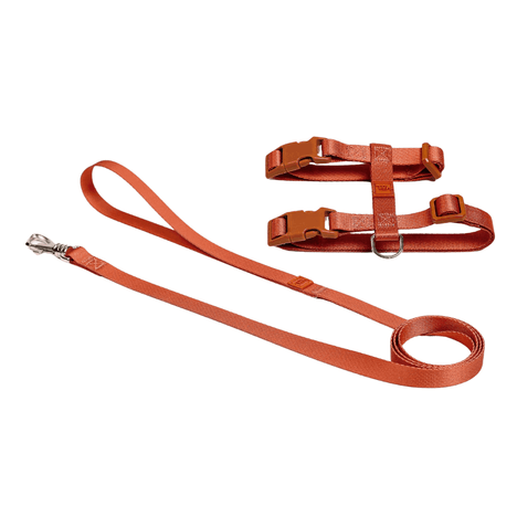 Conjunto Peitoral H Toh Coral para Gato Conjunto Peitoral H Toh Coral para Gato