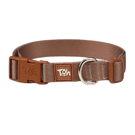 Coleira Basic Toh Caqui e Caqui M