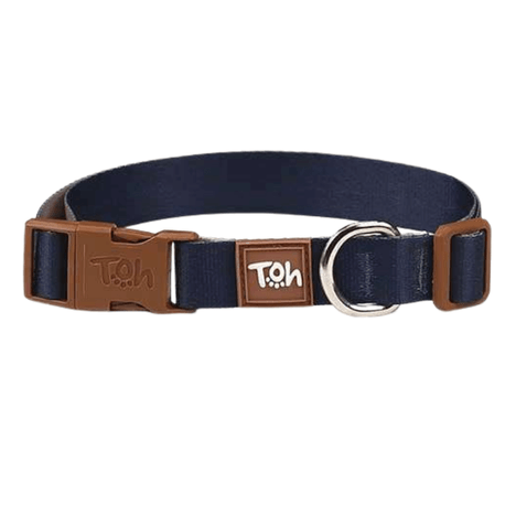 Coleira Basic Toh Marinho e Caqui M