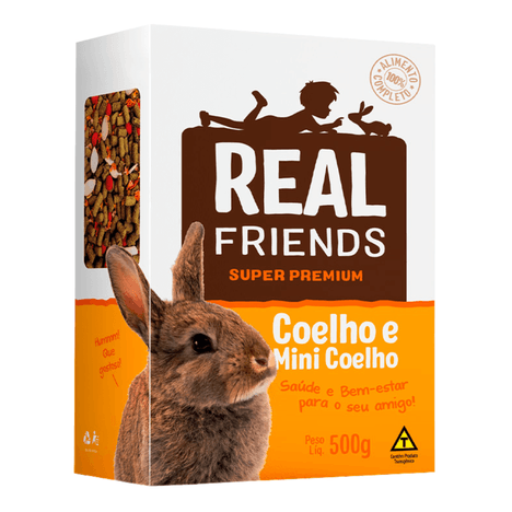 Ração Zootekna Real Friends para Coelho 500g Ração Zootekna Real Friends para Coelho 500g