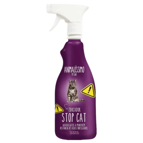 Educador Sanitário Adestrador para Gatos Stop Cat Spray em 500ml