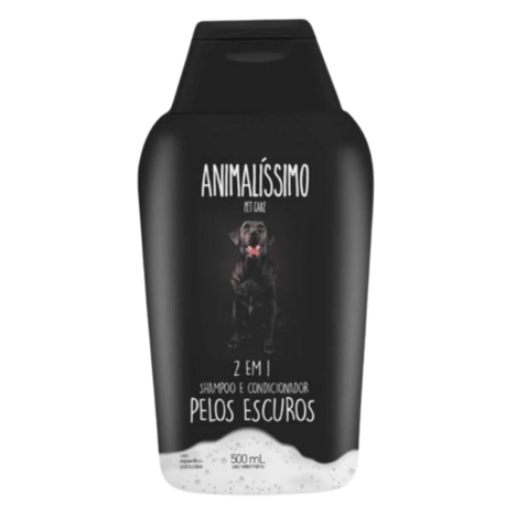 Shampoo e Condicionador Pelos Escuros em 500ml Shampoo e Condicionador Pelos Escuros em 500ml