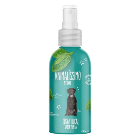 Spray Bucal para Mal Hálito e Anti Tártaro sabor Menta em 60ml