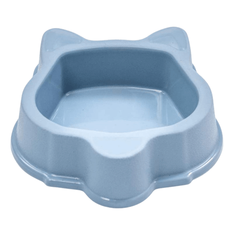 Comedouro e Bebedouro Cat cor Azul em 160ml Comedouro e Bebedouro Cat cor Azul em 160ml