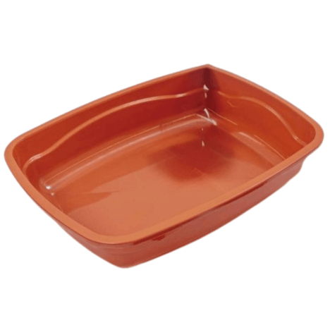 Bandeja Higiênica sem Borda Terracota Bandeja Higiênica sem Borda Terracota