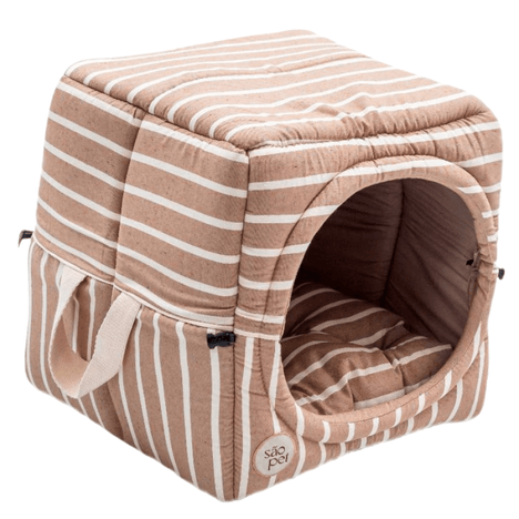 Cama e Toca Sancho Bege G Cama e Toca Sancho Bege G