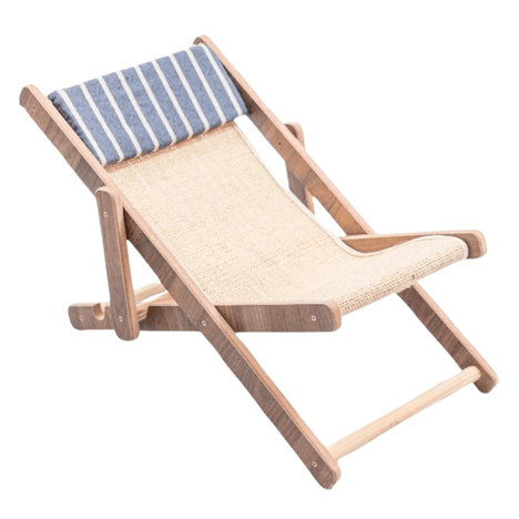 Cadeira Espreguiçadeira Búzios Azul Cadeira Espreguiçadeira Búzios Azul