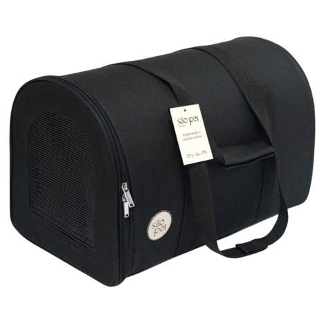 Bolsa de Transporte Nylon Redonda Preto Bolsa de Transporte Nylon Redonda Preto