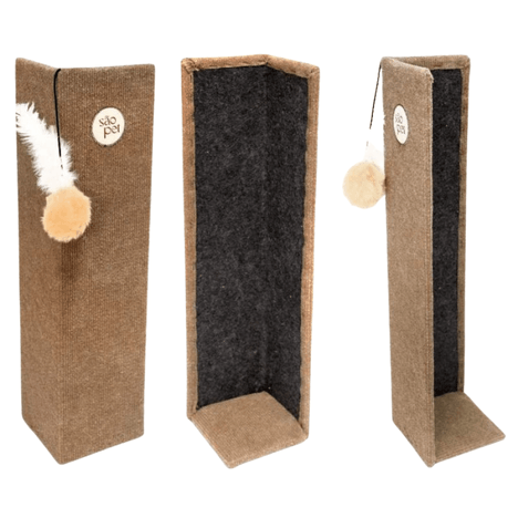 Arranhador Corner Fit de Canto Bege