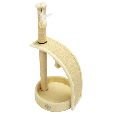 Arranhador Burj Base Arredondada Bege