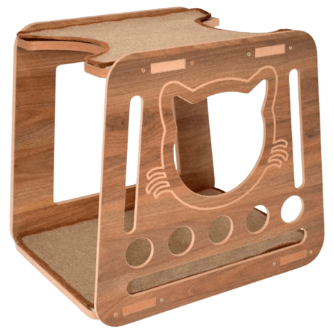 Nicho Funny Cat Marrom