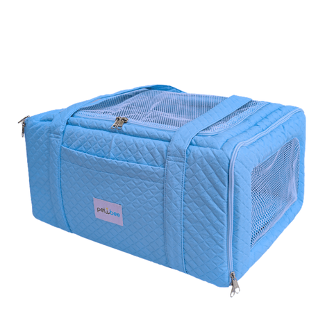 Bolsa de Avião Delicata Azul Bolsa de Avião Delicata Azul